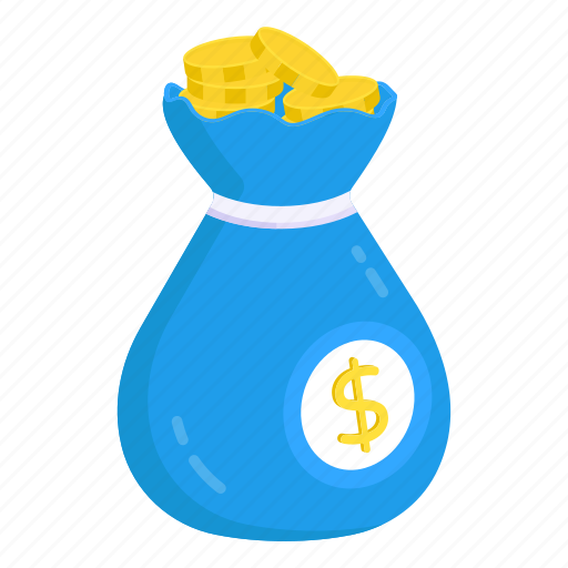 Money bag, money sack, cash, dollar bag, finance icon - Download on Iconfinder