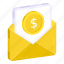 financial mail, email, correspondence, letter, envelope 