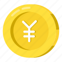 yen coin, economy, currency, cash, money
