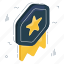 star badge, quality badge, ranking badge, achievement badge, star emblem 