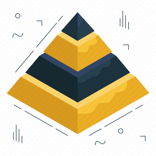 Pyramid chart, data analytics, infographic, statistics, pyramid graph icon - Download on Iconfinder