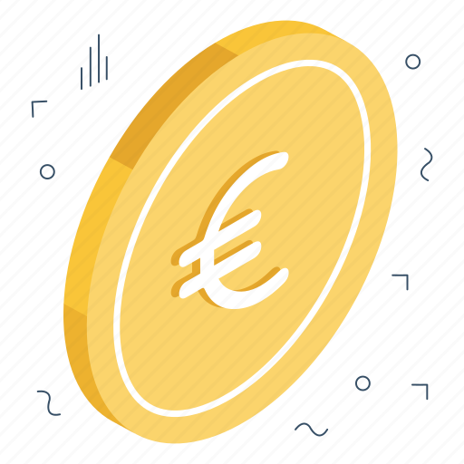Euro coin, cash, finance, money, economy icon - Download on Iconfinder