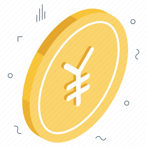 Yen coin, cash, finance, money, economy icon - Download on Iconfinder