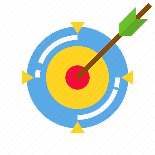 Arrow, center, goal, marketing, target icon - Download on Iconfinder