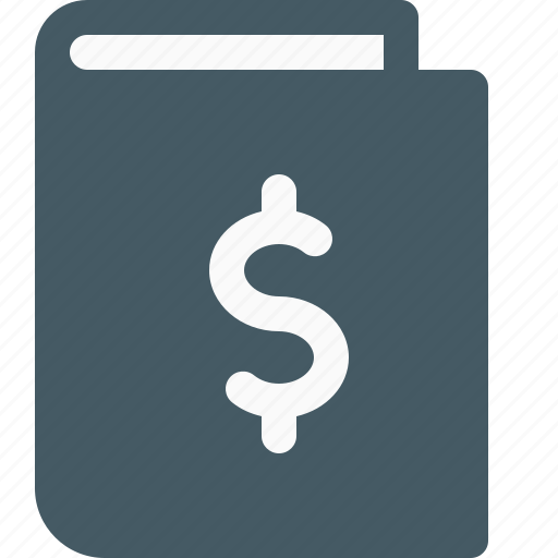 Accounts, book, bookkeeping, currency, dollar, financial, money icon - Download on Iconfinder