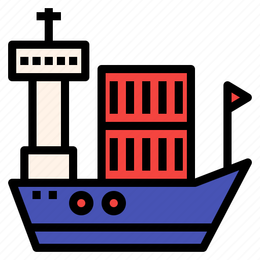 Business, containner, logistics, ship, shipping icon - Download on Iconfinder