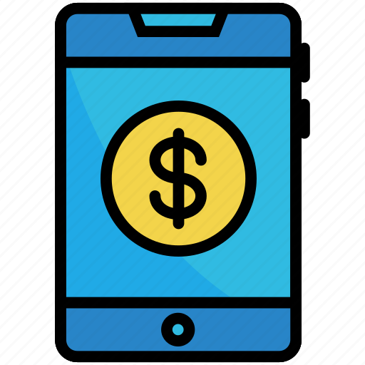 Banking, mobile, payment, business, transaction, phone, money icon - Download on Iconfinder