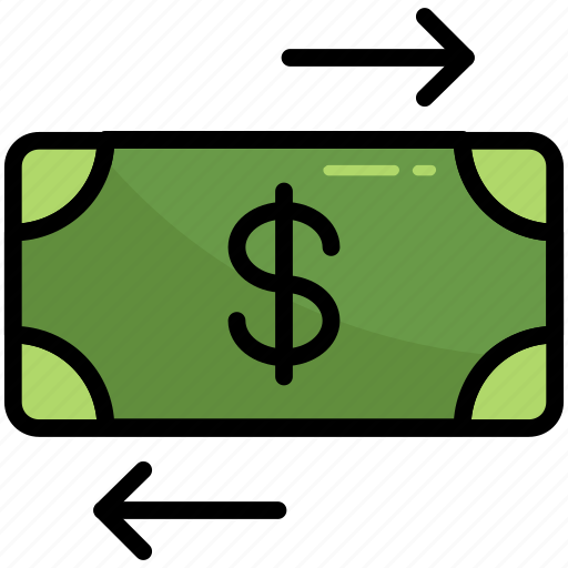 Cash, money, transfer, transaction, finance, arrow, exchange icon - Download on Iconfinder