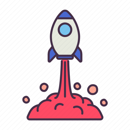 Business, company, fly, launch, process, rocket, start up icon - Download on Iconfinder