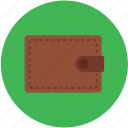 brown color, money, pocketbook, purse, wallet