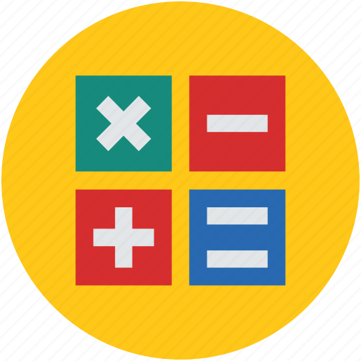 Addition, calculation, cross, equal, math, multiply, plus icon - Download on Iconfinder