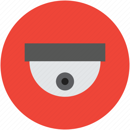 Camera, cctv, dome, monitored, secure, surveillance icon - Download on Iconfinder