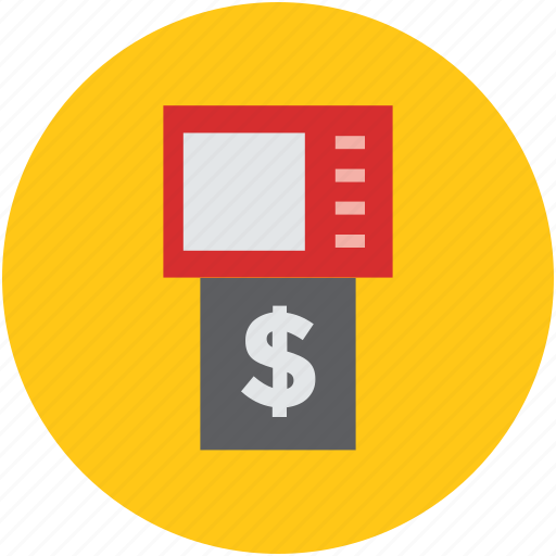 Atm, bank, cash, pay, transaction, withdrawal icon - Download on Iconfinder