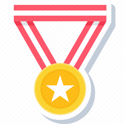 Badge, medal, reward, star, war, win, winner icon - Download on Iconfinder
