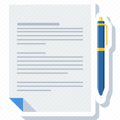File, paper, approve, contract, document, sheet, sign icon - Download on Iconfinder