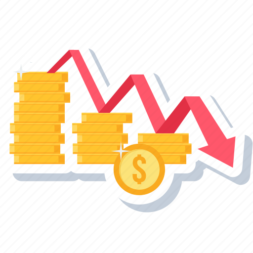 Fall dowm, falldown, sale, sales, deflation, low, price icon - Download on Iconfinder