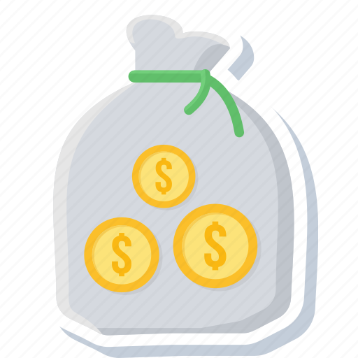 Bag, money, bank, business, currency, finance, financial icon - Download on Iconfinder
