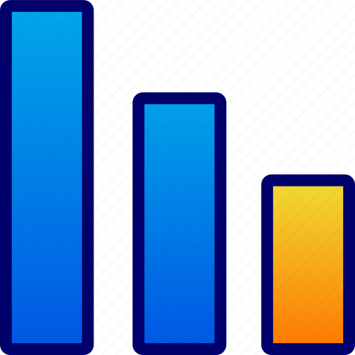 Bar, charts, decline, decrease, loss icon - Download on Iconfinder