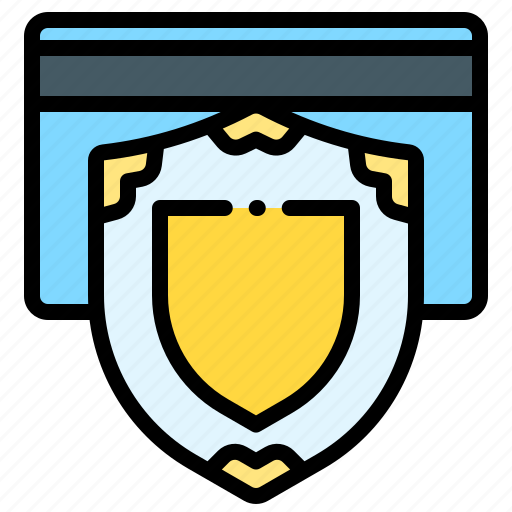 Card, credit, protection, shield icon - Download on Iconfinder