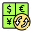 calculator, currency, dollar, exchange 