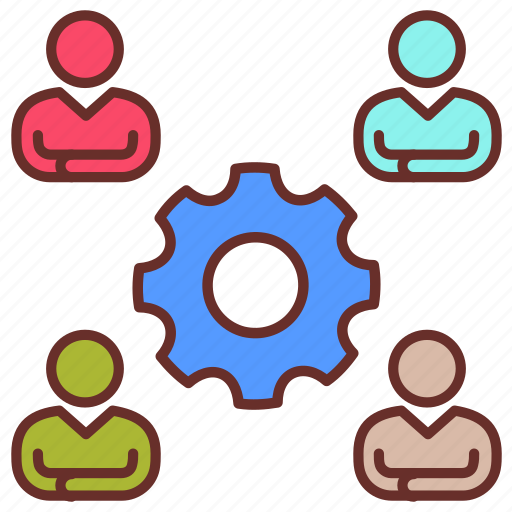 Teamwork, collaboration, cooperation, harmony, coordination, partnership, interaction icon - Download on Iconfinder