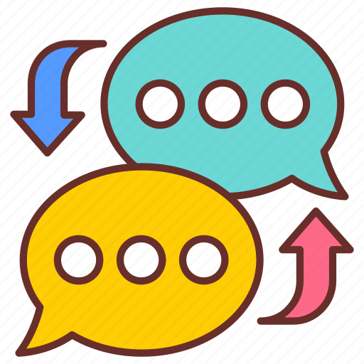 Talking, chat, conversation, discussion, gossip, chitchat, communication icon - Download on Iconfinder