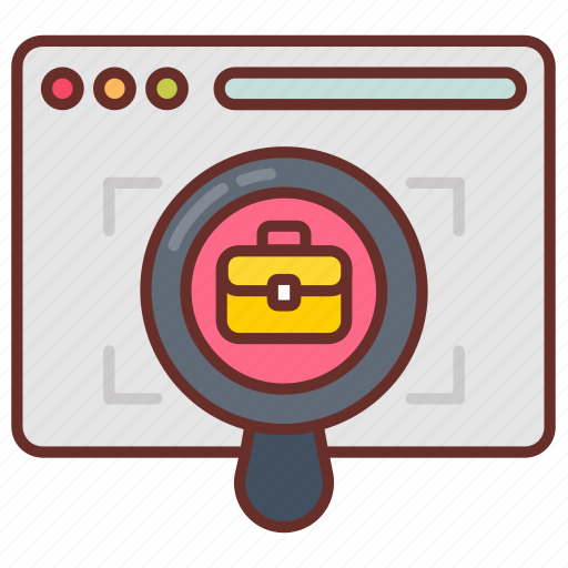 Job, search, hunting, seeking, work, finding, employment icon - Download on Iconfinder
