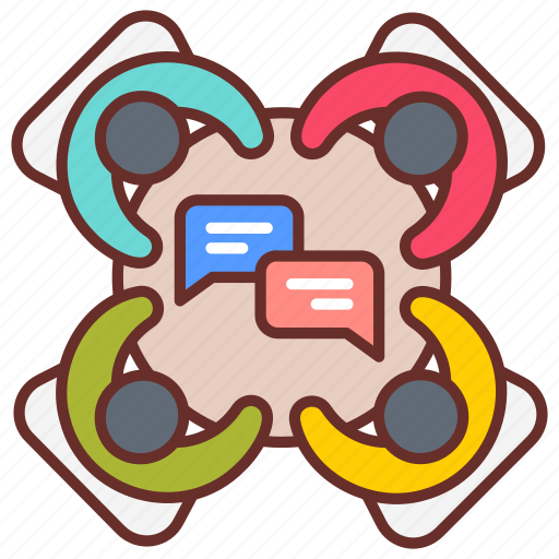 Business, meeting, talk, gathering, work, discussion, conference icon - Download on Iconfinder