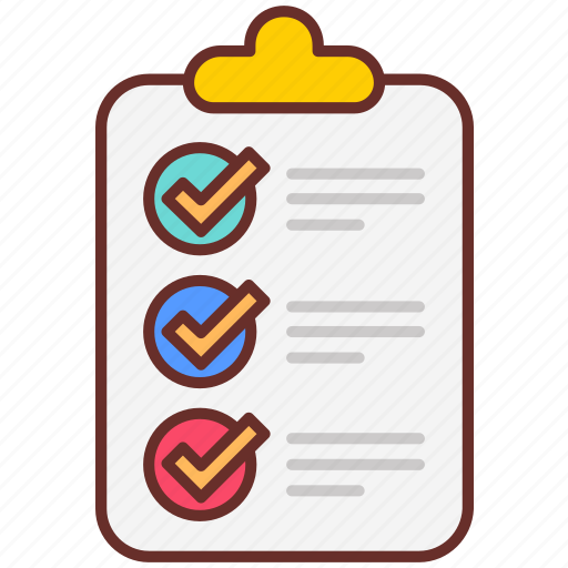 Checklist, listing, catalog, schedule, index, worksheet, roll icon - Download on Iconfinder