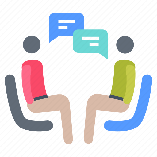 Discussing, conference, meeting, seminar, consultation, session, briefing icon - Download on Iconfinder