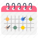 event, schedule, timetable, planning, calendar, scheduling, listing, timing, diary, catalogue, record