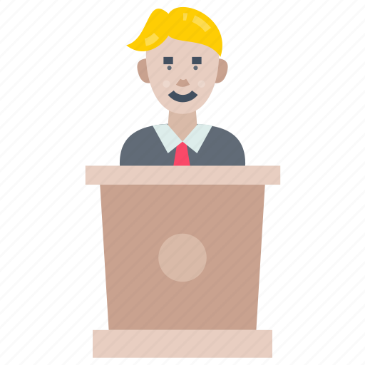 Speech, addressing, lecture, talk, oration, sermon, monologue icon - Download on Iconfinder