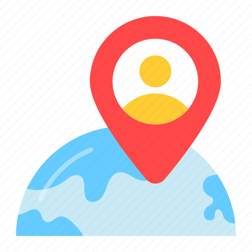 User, location, navigation, person, gps, marker, placeholder icon - Download on Iconfinder