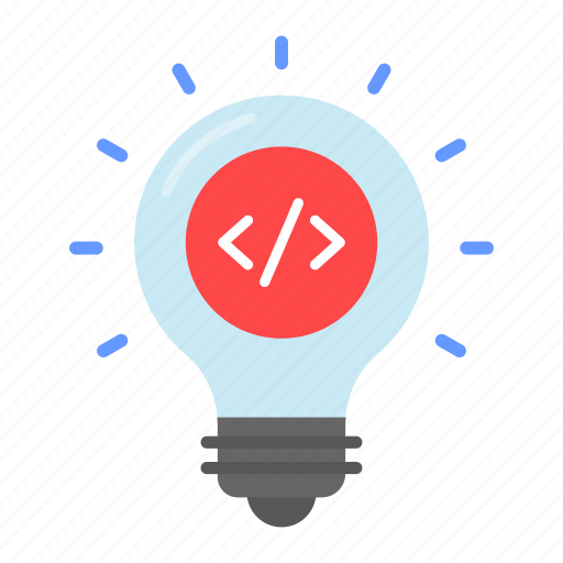 Creative, coding, programming, development, invention, bulb icon - Download on Iconfinder