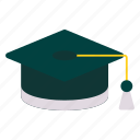 graduate, school, graduation, cap, university