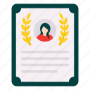 certificate, achievement, blank, template