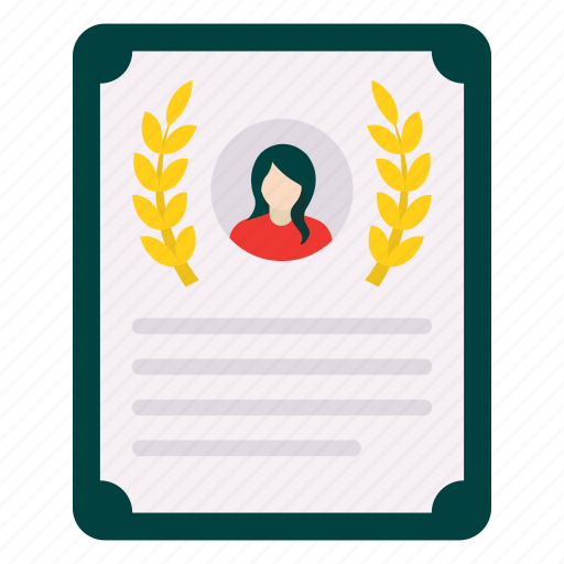 Certificate, achievement, blank, template icon - Download on Iconfinder