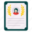 certificate, achievement, blank, template 