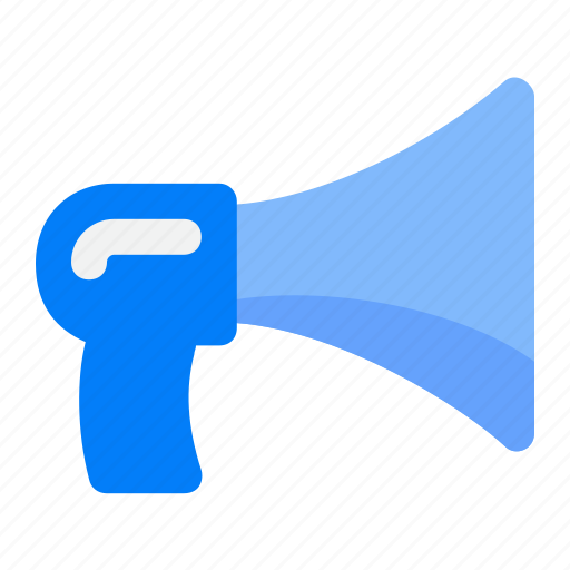 Advertising, bullhorn, marketing, megaphone, sound, speaker, volume icon - Download on Iconfinder