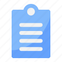 clipboard, data, document, file, folder, paper