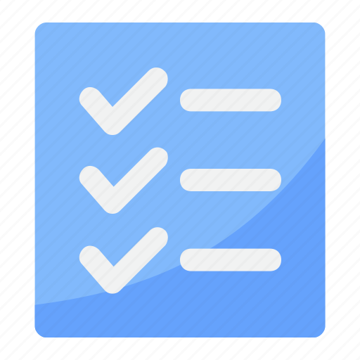 Checklist, data, document, file, list, menu, tasks icon - Download on Iconfinder