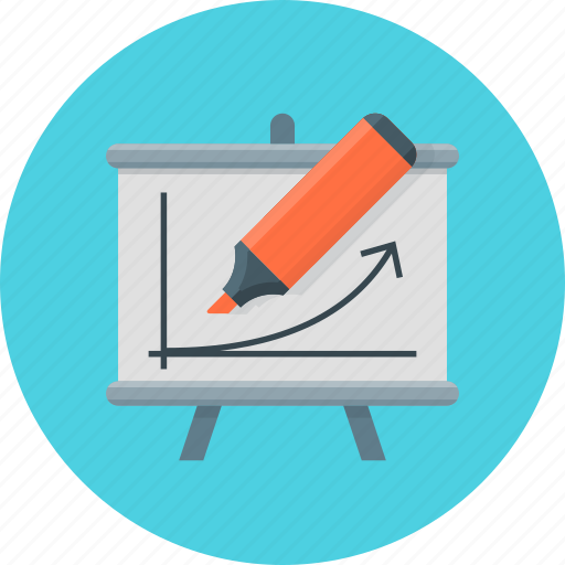 Training, board, chart, diagram, presentation icon - Download on Iconfinder