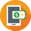 banking app, banknote, m commerce, mobile banking, online banking 