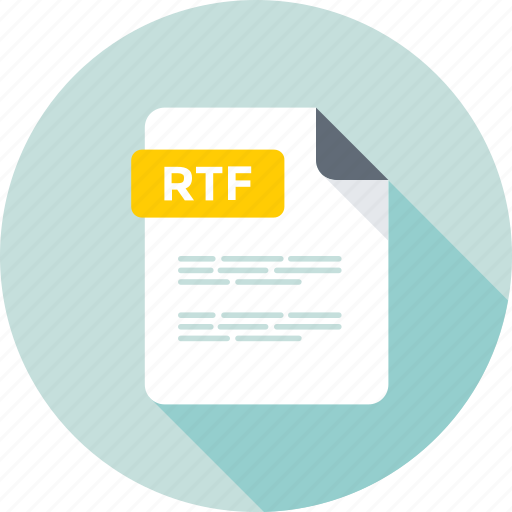 Data format, document, file, filetype, rtf, rtf document, rtf extension icon - Download on Iconfinder