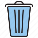 bin, delete, recycle, remove
