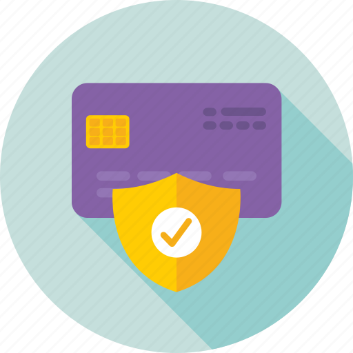 Atm card, card protection, card security, credit card, shield icon - Download on Iconfinder