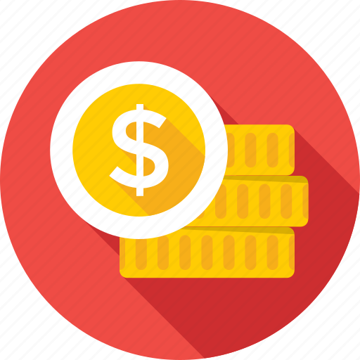 Cash, coins, currency, currency notes, dollar coins icon - Download on Iconfinder