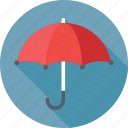 open umbrella, parasol, rain protection, sunshade, umbrella