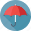 open umbrella, parasol, rain protection, sunshade, umbrella 