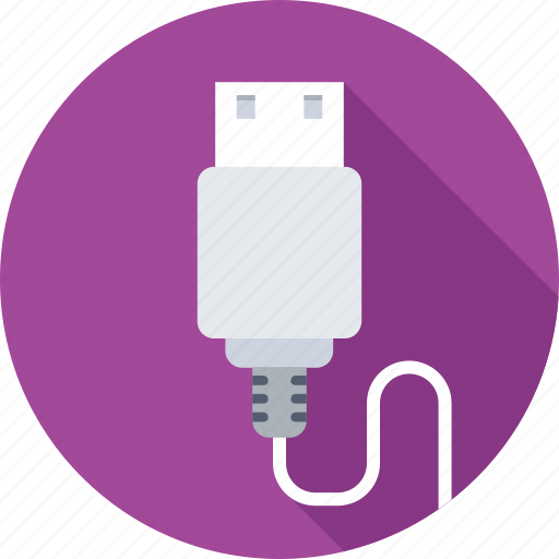 Cable connector, usb cable, usb connector, usb cord, usb wire icon - Download on Iconfinder